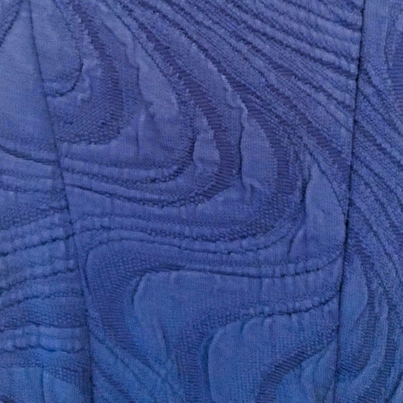 NWT JULIAN TAYLOR ROYAL COBALT BLUE DRESS SIZE 14 - Picture 3 of 3